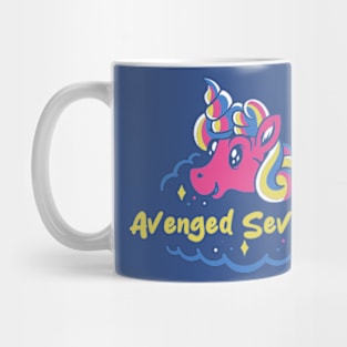 avenged and the naughty unicorn Mug